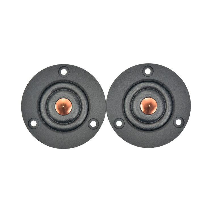 2Pcs 2 Inch Tweeter Speaker 4 Ohm 6 Ohm 40W HIFI Silk Dome Treble Fever Audio Loudspeaker For DIY Ca
