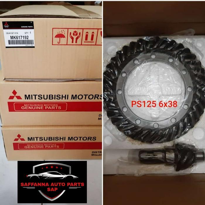 GEAR SET GIGI NANAS GARDAN SET PS 125 TURBO CANTER 6X38 OEM GARANSI