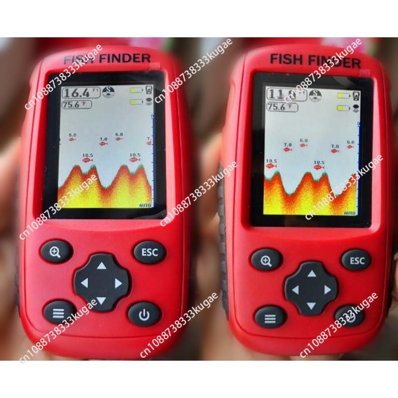 Charging dot matrix fish finder size fish finder tool