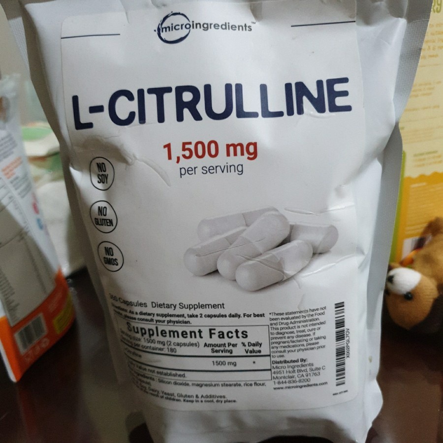 ORIGINAL 100% Cod Microingredients L- Citrulline Original L Citrulline Micro Ingredients