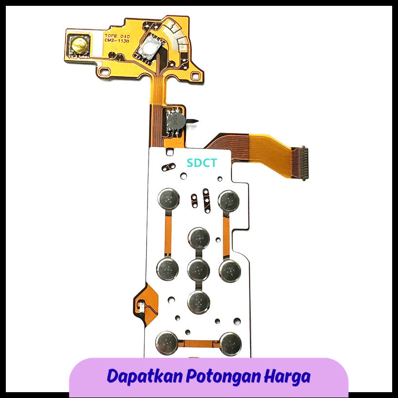 SSN Keypad Keyboard Key Plate Flex Cable Ribbon For CANON Camera Repair Parts For Canon SX600 SX610
