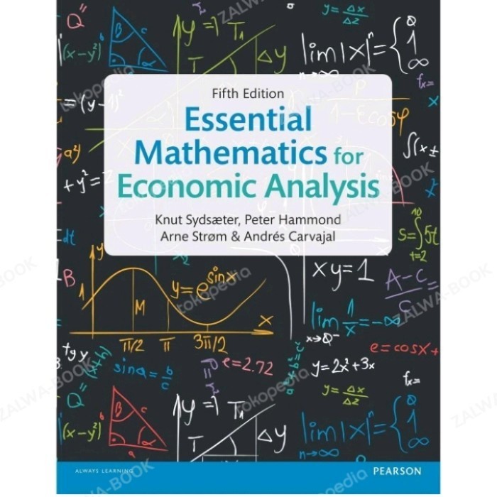 Essential mathematics for economic analysis