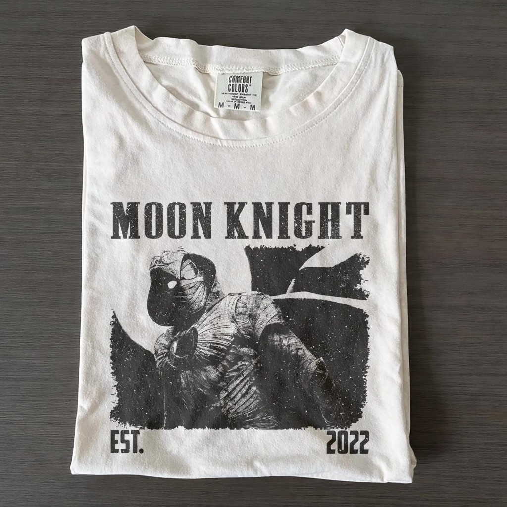 Moon Knight Comfort Colors T-Shirt, Retro Movie Tee