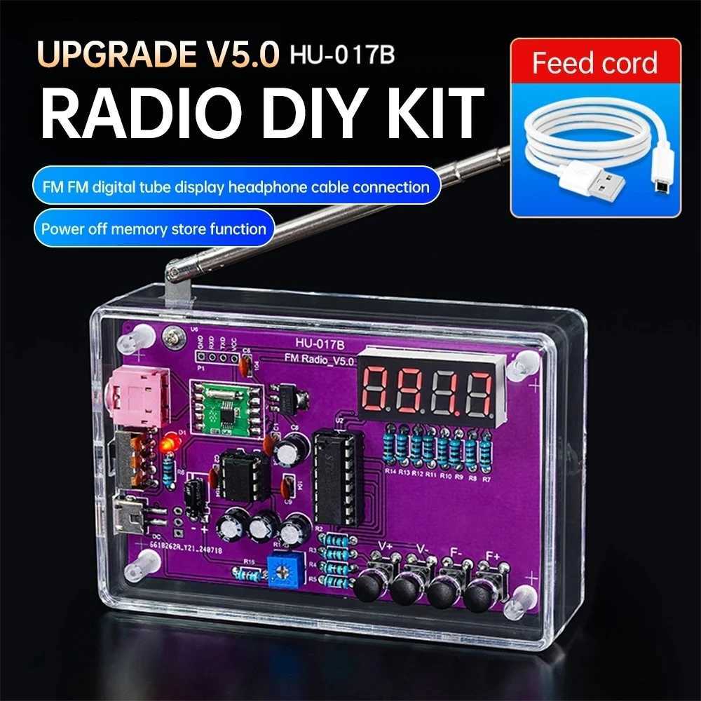 AShop Radio FM DIY Portable RDA5807 Module Frequency 87-108MHz