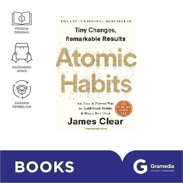 Atomic Habit by James Clear (Import Books)