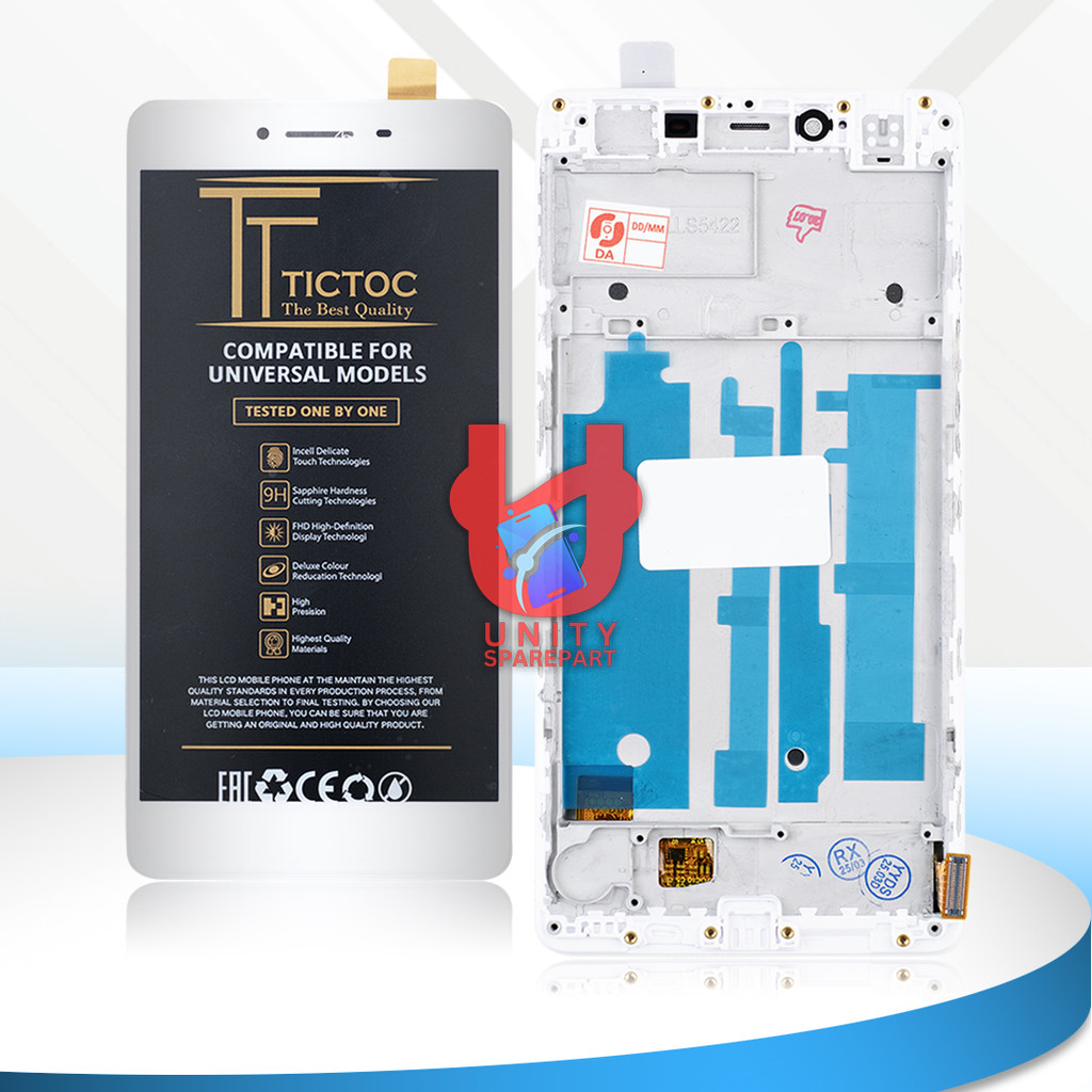 LCD TOUCHSCREEN OPPO R7S R7SF COMPLETE 1SET ORIGINAL PLUS FRAME
