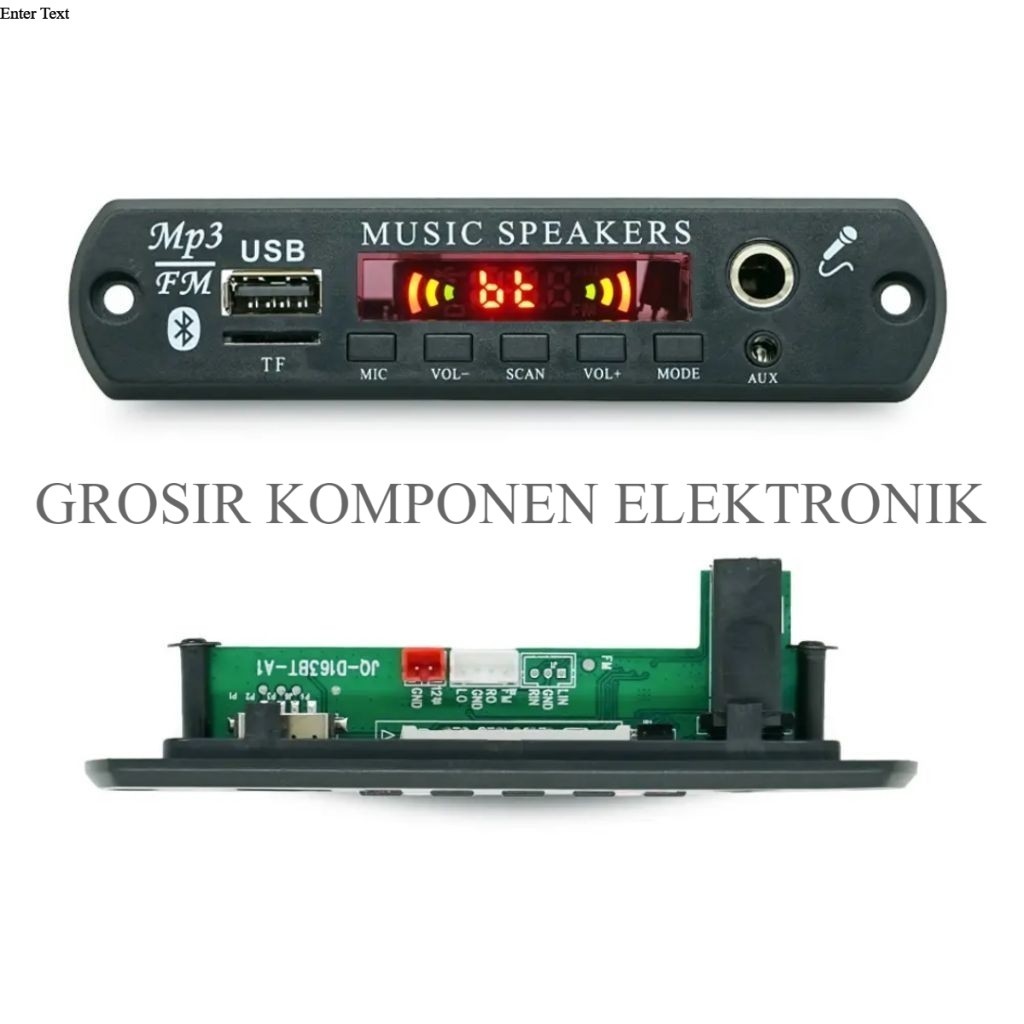 Modul Mp3 Bluetooth Mic Karaoke Plus Echo Bass Treble Murah Berkualitas