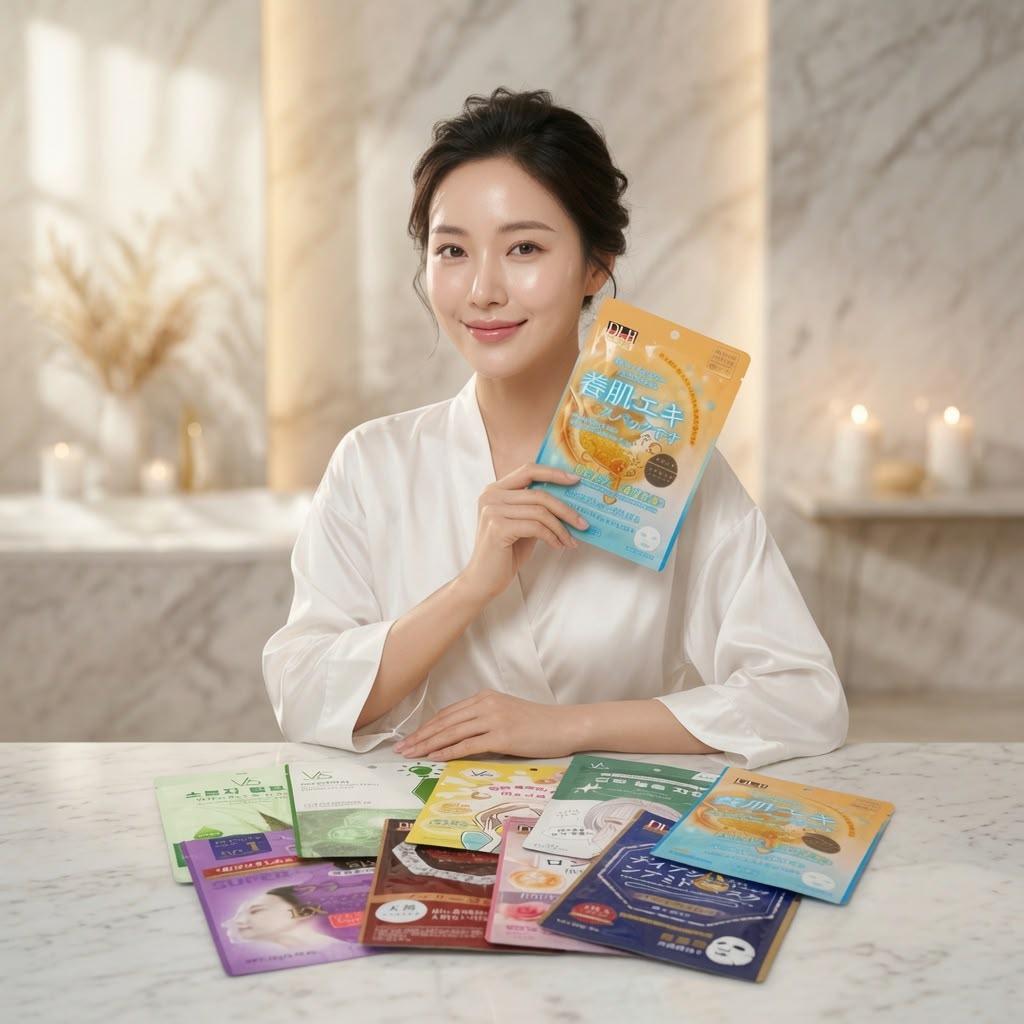 ViS Official Brightening Moisturizing Mask / Masker Korea Collagen / Full Essence Korea Skincare