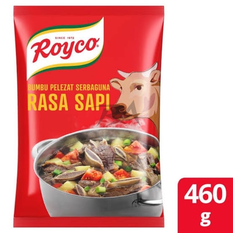 III ROYCO BUMBU PELEZAT  SERBA GUNA RASA SAPI UKURAN 460 GRAM 460GR TERBUAT DARI DAGING PILIHAN REMP