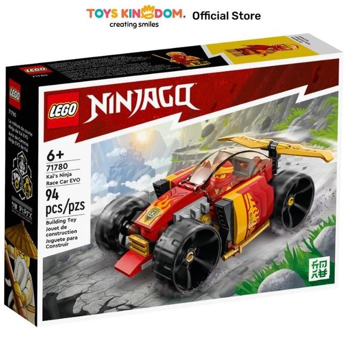 Toys Kingdom LEGO Ninjago Kai Ninja Race Car Evo 71780 Ninja Race Car Bricks Kendaraan Anak