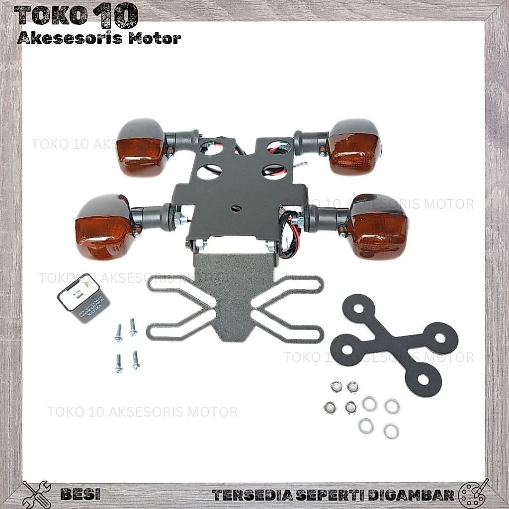 TAIL TIDY XSR 155 SPAKBOR BELAKANG XSR 155 SEIN NINJA DUDUKAN PLAT NOMOR XSR 155 NOPOL XSR 155