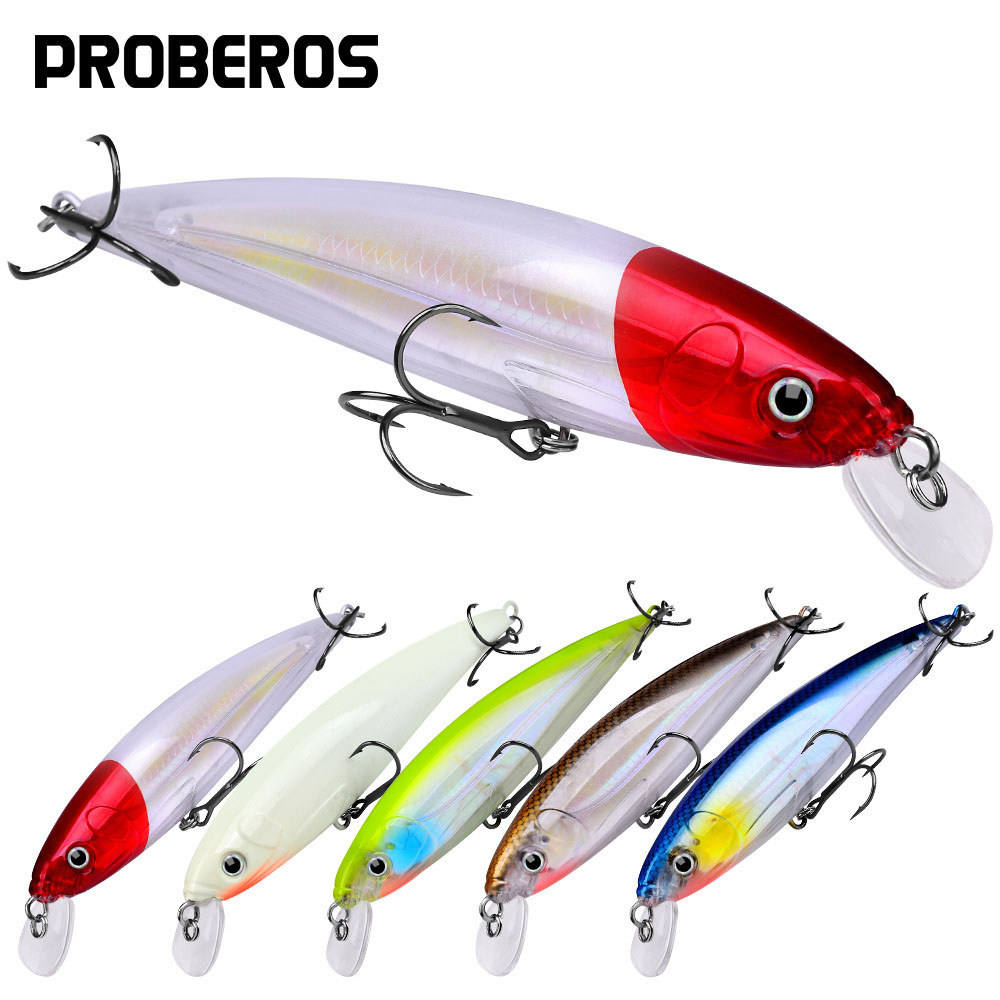 PROBEROS Umpan Pancing Minnow Floating 16cm 40g Lure Casting - DW567