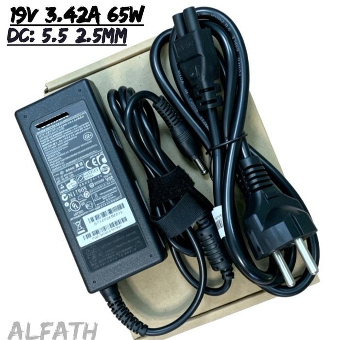 Adaptor Charger Laptop Toshiba Dynabook Satellite B65/R, B65/K, B65/M, B65/DN 19V 3.42A 65W Garansi 