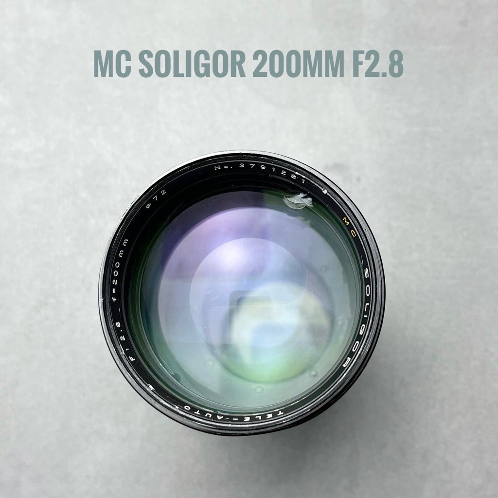 MC Soligor 200mm f2.8 mount PK Murah Meriah