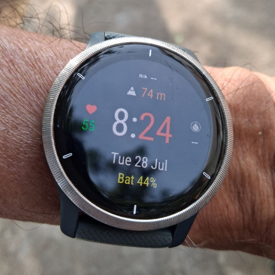 Garmin Venu 2 Jam pintar cocok untuk Trekking, Hiking, Running
