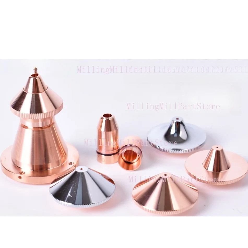 Laser Cutting Nozzles Single Double Layer Fiber Cutting Machine Head Laser Nozzles 1.5 For Fiber Las