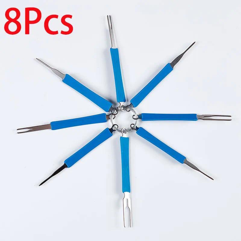 8-38Pcs Car Terminal Removal Tool Kit Depinning Tool Electrical Connector Pin Removal Car Optional W
