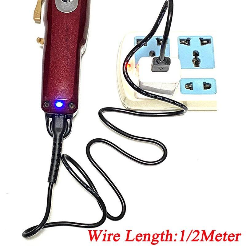 12M 5V USB Charging Power Cable Choice Charger For WAHL 814885918504 Spare Parts Electric Hair Clipp
