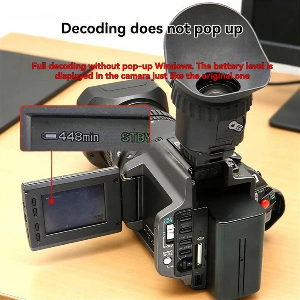 VACUUM CLEANER ACCESSORIES NPF960F970 7800mAh Rechargeable Lithium Battery for Sony MC2500C Camera V