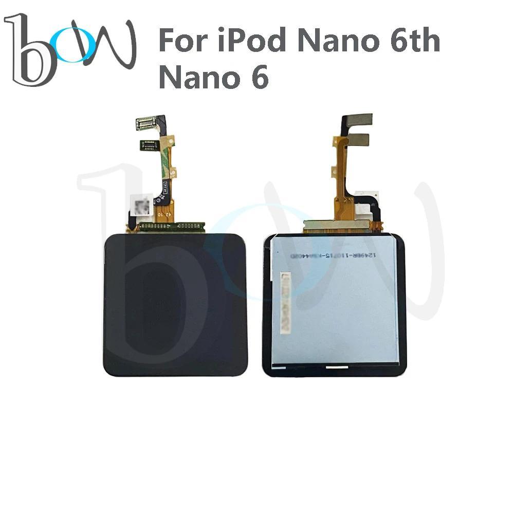 For iPod Nano 6th Nano 6 LCD splay Tou Screen gitizer Glass Panel Sensor Full Assembly For iPod Nano