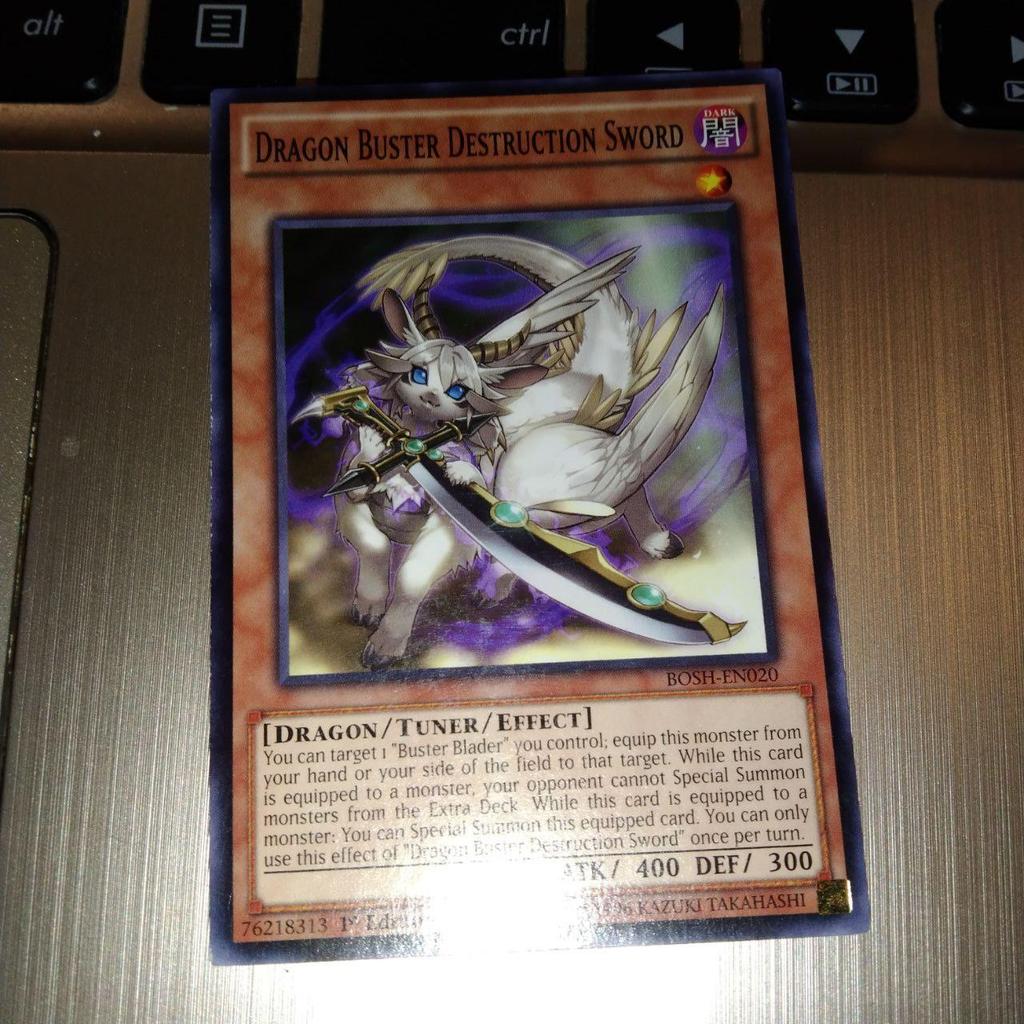 Yugioh Dragon Buster Destruction Sword - Common