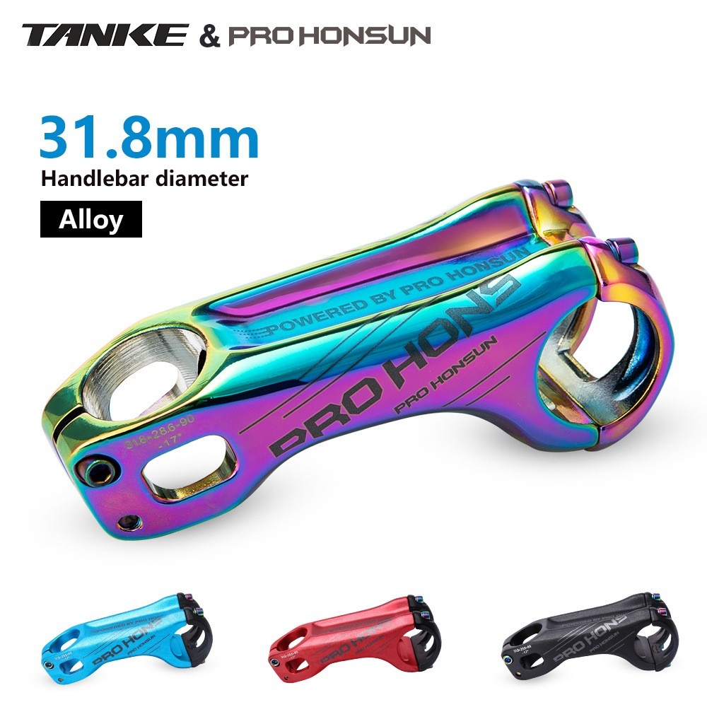 STEM HONSUN PRO 90 mm 17 DEGREE 31.8 Alloy MTB XC AM road bike rb balap 90mm oversize