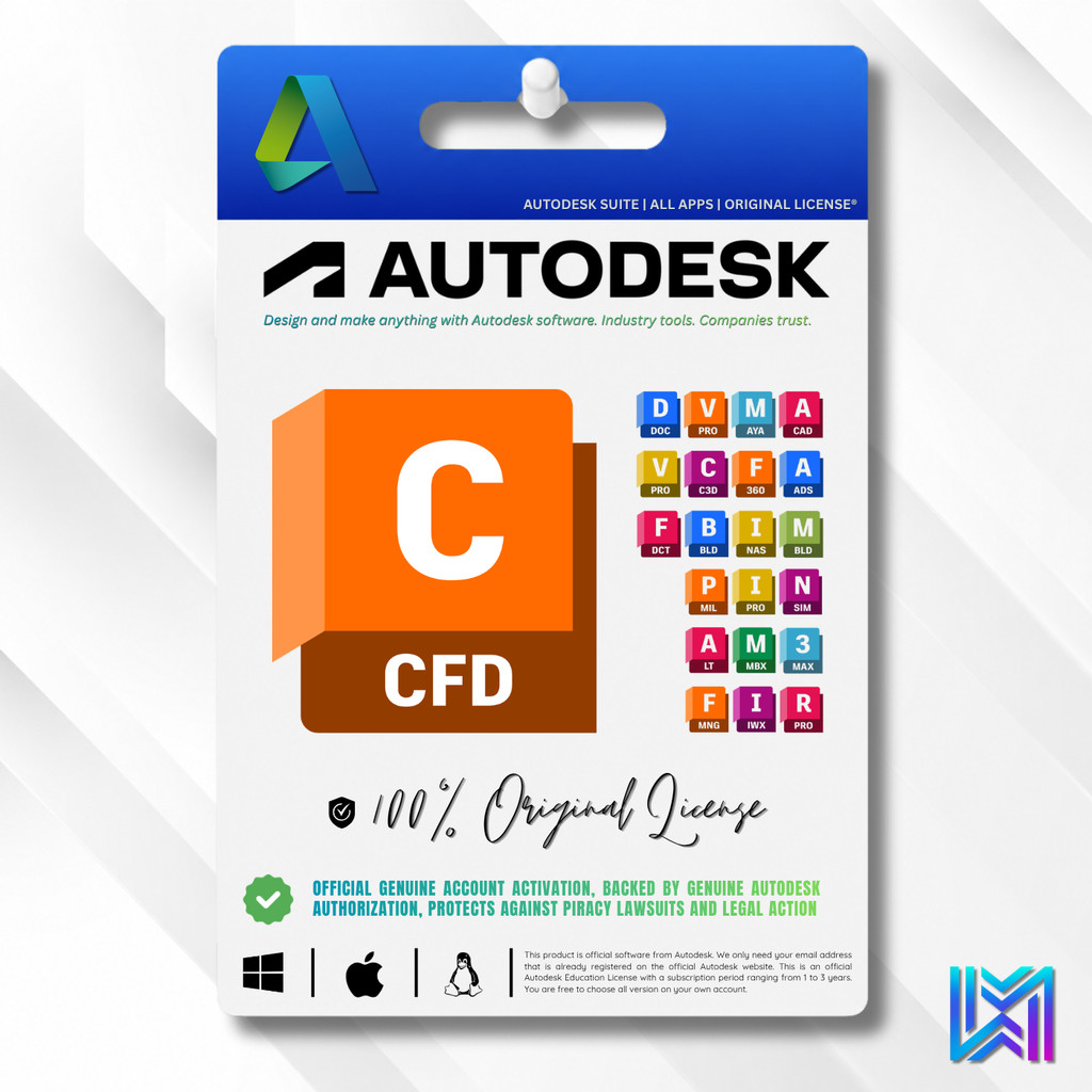 Autodesk CFD Ultimate Lisensi Resmi 100% Original 1-3 Tahun For Windows (Bukan Bajakan)