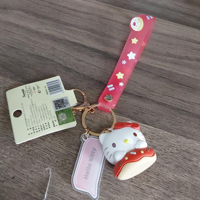 KEYCHAIN HELLO KITTY SERIES DONUT 40303 [ORIGINAL SANRIO]