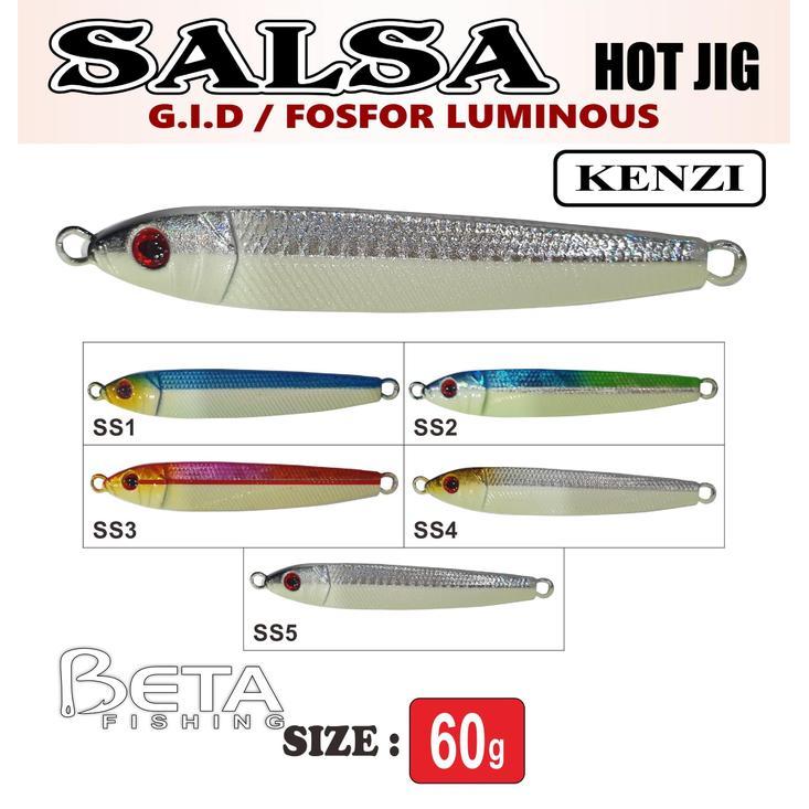 METAL JIG KENZI SALSA HOT JIG 60 G