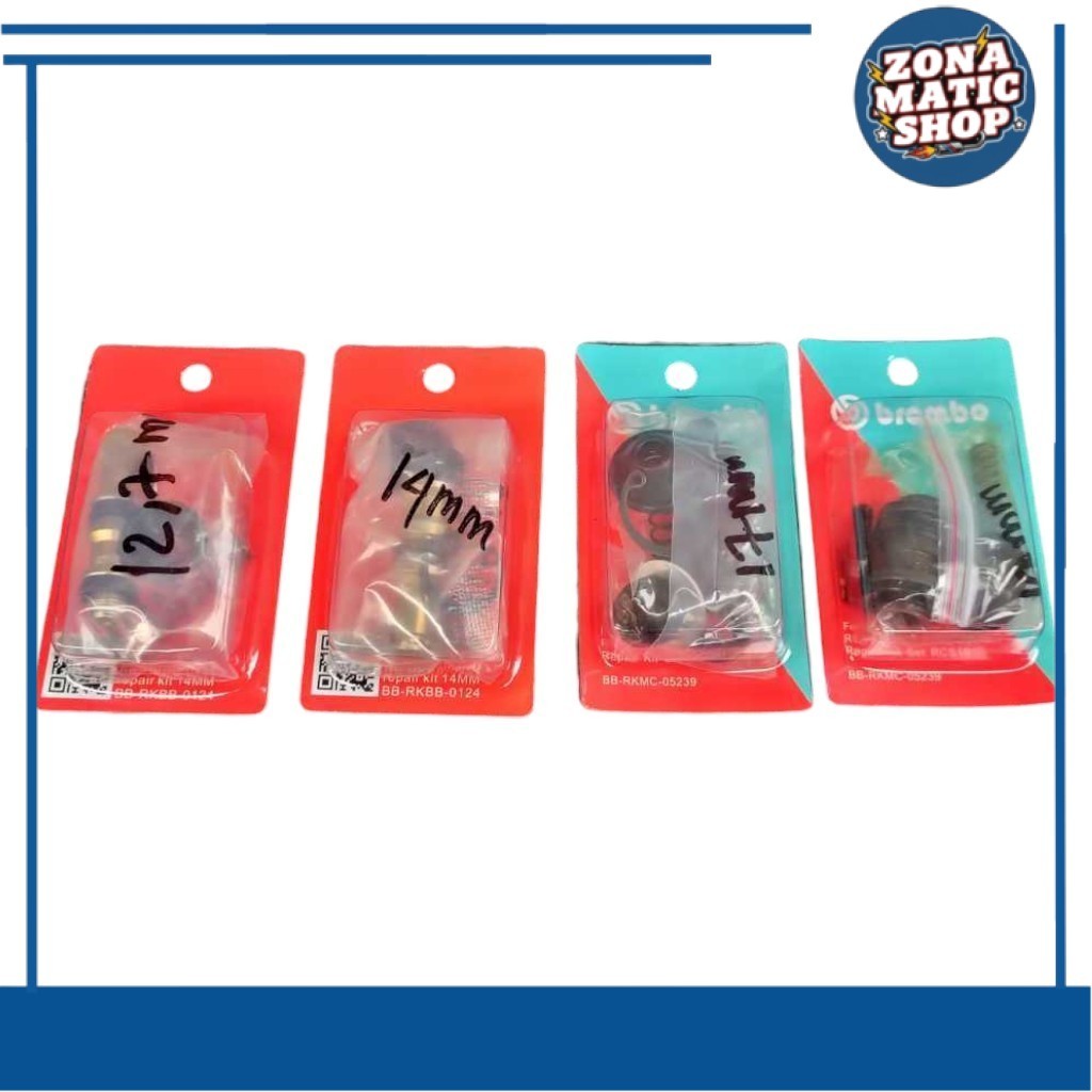 Repair Kit Master Rem RCB Sil Seal Master Rem RCB E2 14MM Master Rem Domin0 Bremb0 RCS 19