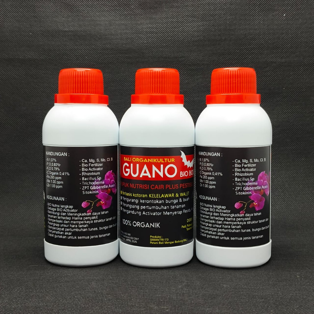ADA Pupuk Organik Cair Guano Bio Booster 250ML POC Kotoran Kekelawar Dan Walet