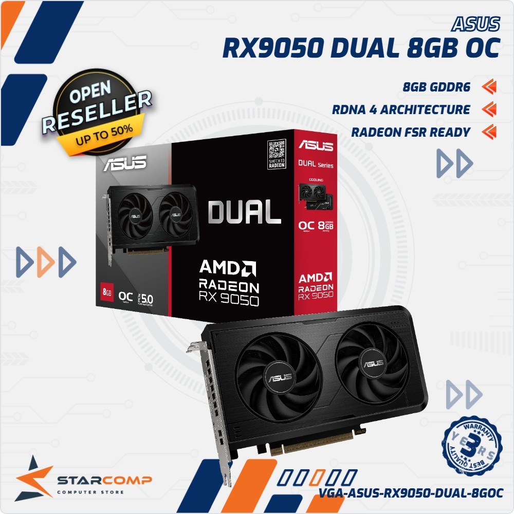 AMD Radeon RX 9050 Kartu Grafis