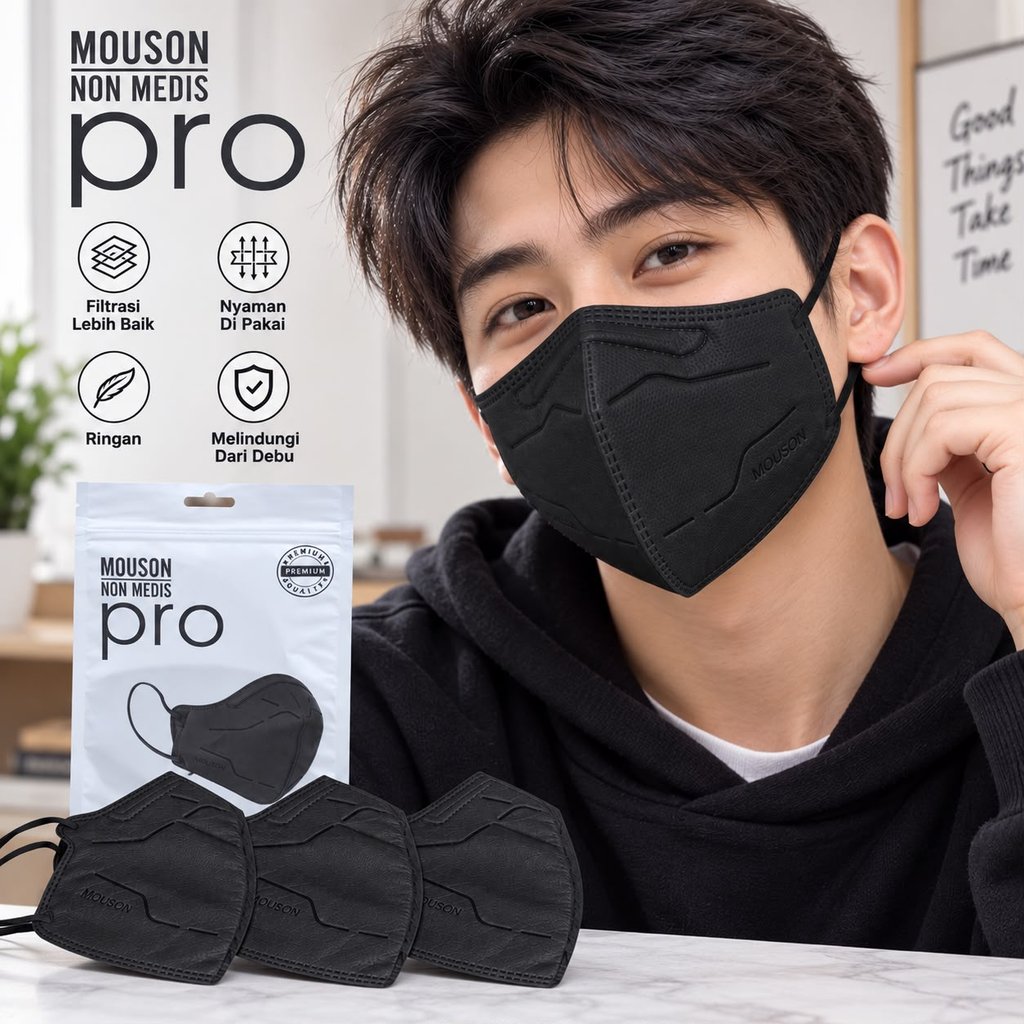 RB NEW Masker KN95 Mouson isi 10 pcs /Kn95 Mouson/KN95 Original/KN95Mouson warna