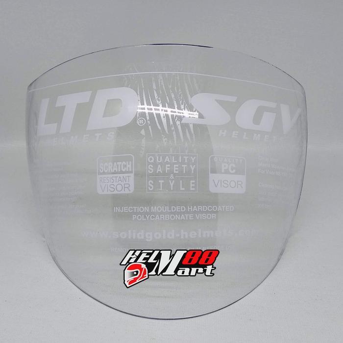 Kaca Helm LTD Sports Visor LTD Sport Original Kaca LTD - Putih