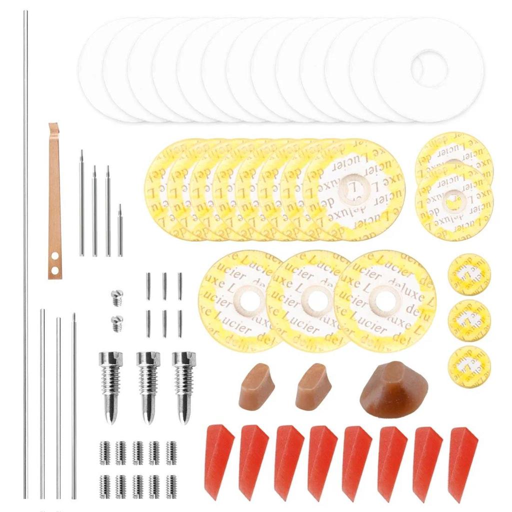 Flute Repair Accessory 70 PcsSet Flute Maintenance Specialized Tools Durable Simple Comprehensive Re