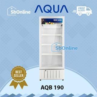 Showcase AQUA AQB 190 | Kulkas display kaca minuman 190L