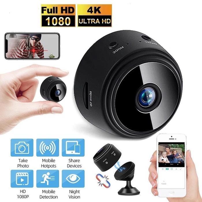 Kamera CCTV Mini A9 Spy Kamera HD 1080p Wireless IP Camera Pengintai
