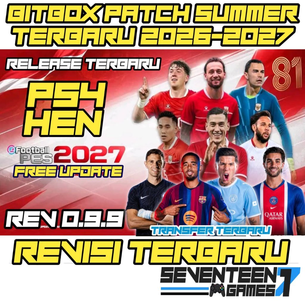 PES 2027 Game Untuk PS4 Hen Terbaru