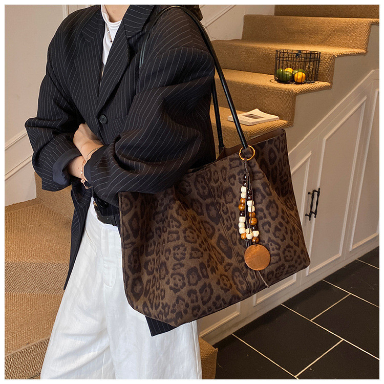 Tas Leopard Wanita Tas Macan Tutul Motif Tas Macan Tutul Fashion Korean Style Premium Tas Bahu Selem