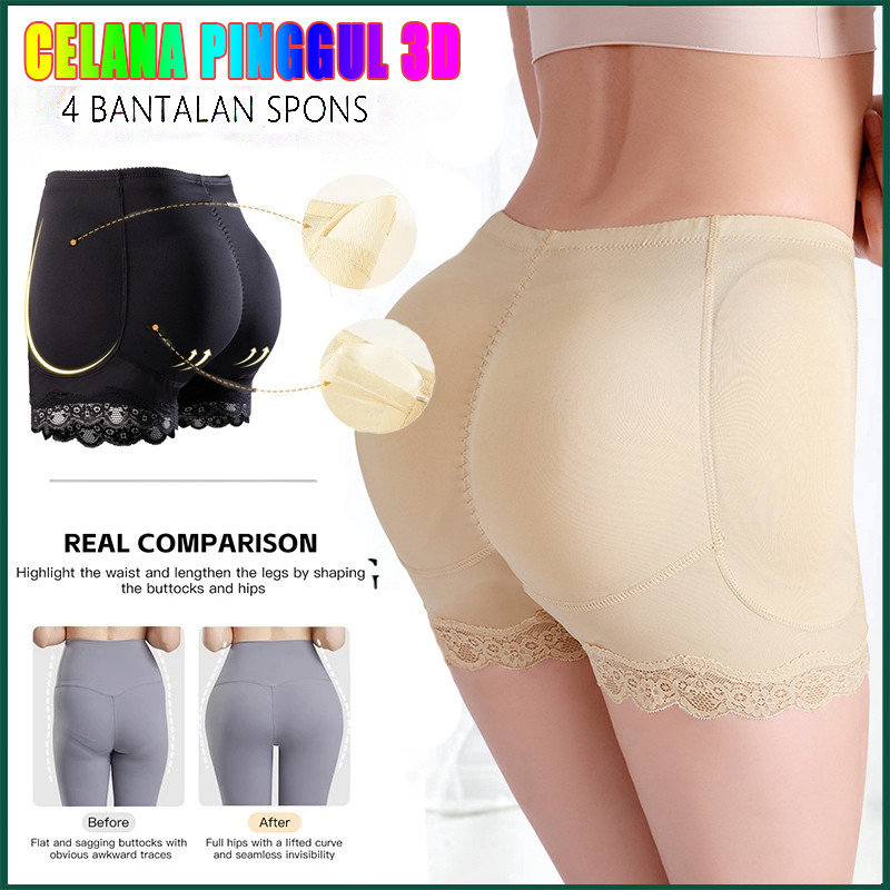 Celana Bokong Busa Corset Korset Celana Korset Perut/Celana Busa Pantat Pinggul/Celana Busa/Ukuran B