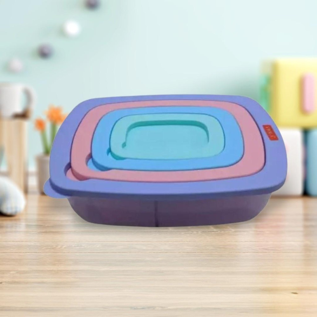 Alila TOPLES MULAN SEGI SUSUN 4 SET Toples