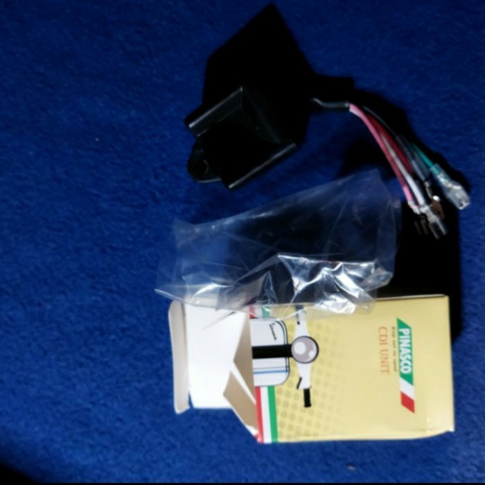[ORIGINAL BOSS] Mikro Komputer Pinasco CDI Unit Vespa Exclusive Excel Kabel 5 Micro