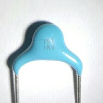 (BACA DESKRIPSI) KAPASITOR CERAMIC 151 1KV