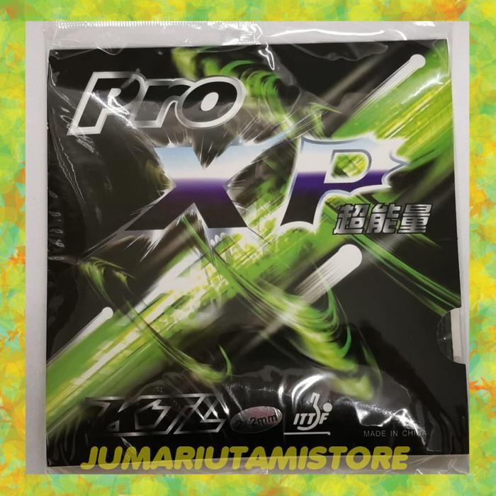 Karet Bat Pingpong KTL Pro XP - Hitam, 1.5mm