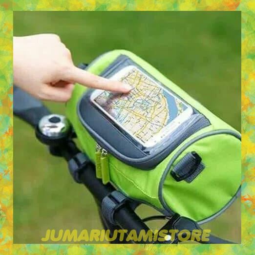 tas setang sepeda gps, hp