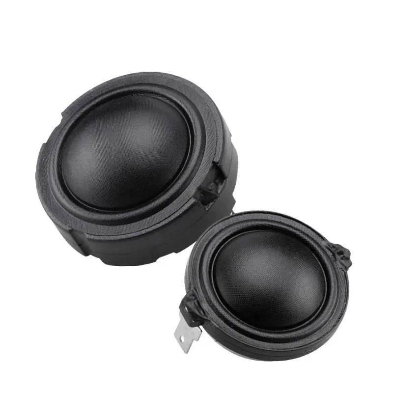 2Pcs Mini Audio Tweeter 6 Ohm Silk Film Tweeter High-fidelity Ultra-tweeter Unit Fever HIFI Strong M