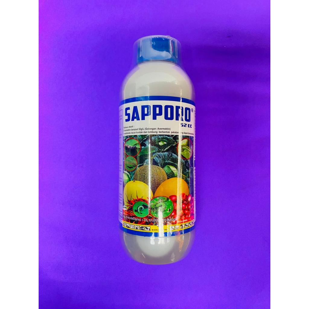 Insektisida SAPPORO 52 EC isi 1 liter 500ml dari Santani Agro Mandiri