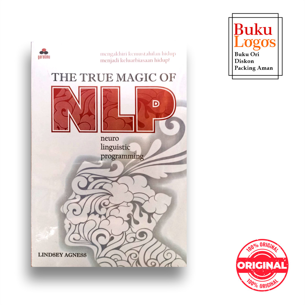 Buku logos - The True Magic Of NLP - Buku Nlp - Buku Pengembangan Diri Dan Karier - Lindsey Agness