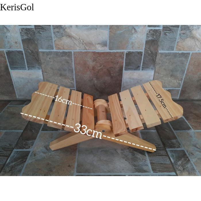 Rekal Kayu Pinus / Rekal Ngaji / Dampar Ngaji antik