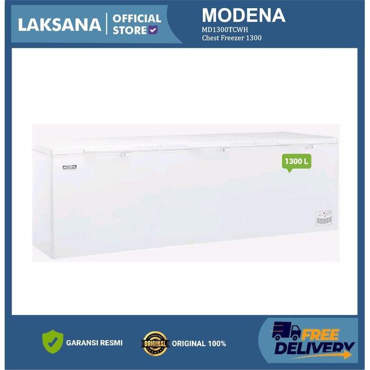Modena MD1300TCWH Chest Freezer 1300 Liter -MD 1300 TCWH / MD-1300-TCWH